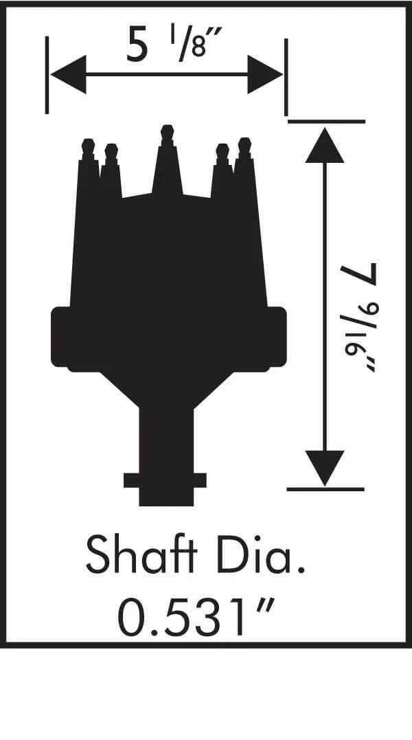 Ford FE Pro-Billet Distributor - 8594